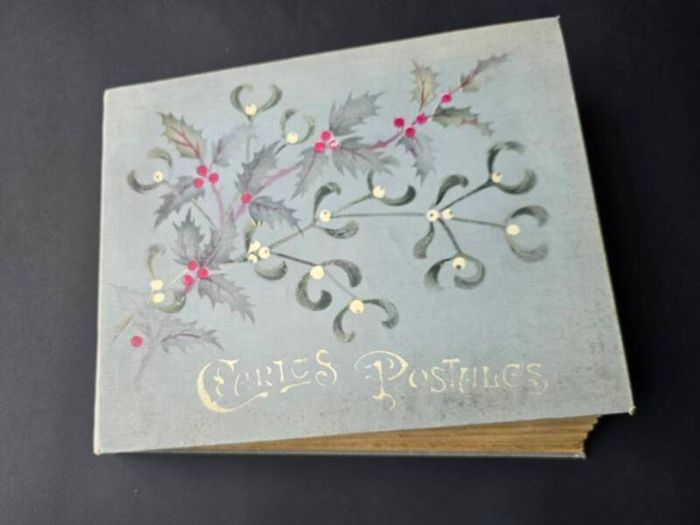 France  Large Vintage Postcard Album approx 500 cards 1900 1940 towns cities landscapes