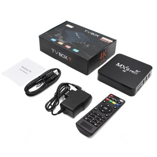 Mxq Pro 4k Uhd 5g Android Box 4gb/32gb 3d Duel Wifi