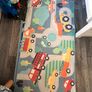 Curtains, rug and quilt vehicle theme Image 3