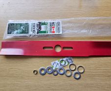 43CM Lawn Mower mulching blade for lawnmower and adaptors