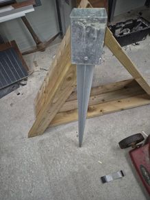 Fence post spikes