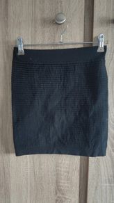 Seamless black tube top fit xs s