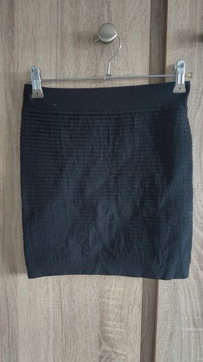Seamless black tube top fit xs s