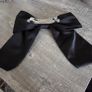 black  bow hair clip. Simple, elegant and stylish design, perfect for everyday wear or special occasions. Like new never used Image 4