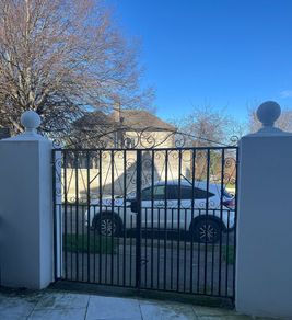 Big metal gate
