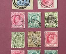British Commonwealth Ed VII Stamps