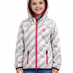 Girls Crivit Soft Shell Outdoor Jacket: 6-8yrs