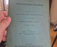 Address on the Administration of Baptism, authored by the