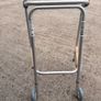 Lightweight Folding Walking Frame with Wheels Height Adjustable Image 3