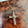 9k gold chain and cross Image 3