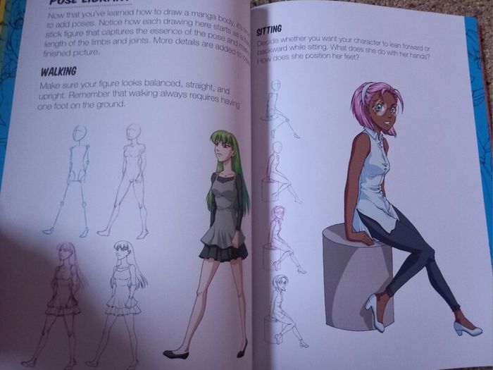 Manga & Anime drawing books