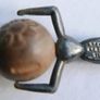 Antique 1918 WW1 Sterling Silver Fumsup Fums Up Touch Wood Wud Good Luck Lucky Charm Fob Image 6