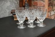 Tyrone Crystal Heavy Wine Glasses - Set of 6