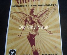 Nirvana RDS Simmonscourt Dublin 1994 poster repro..