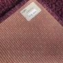Extra Large thick chunky Rug aubergine colour Image 2