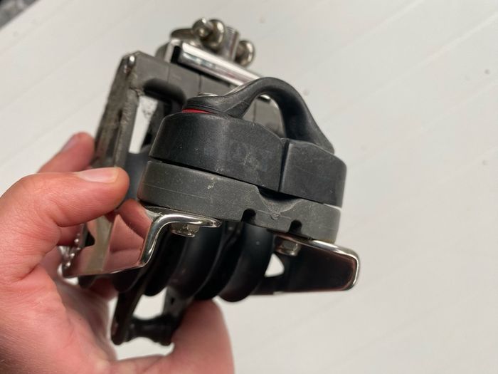 Lewmar 60mm Triple Becket and Cam Ratchet Block