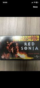 Red sonja vhs tape