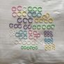 Binder Rings Plastic Multicolour Various Sizes Image 3
