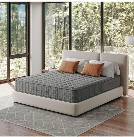 4FT Small Double Mattress, 10 Inch Hybrid Mattres with Breathable