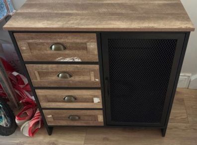 Industrial Drawer & Cabinet Unit