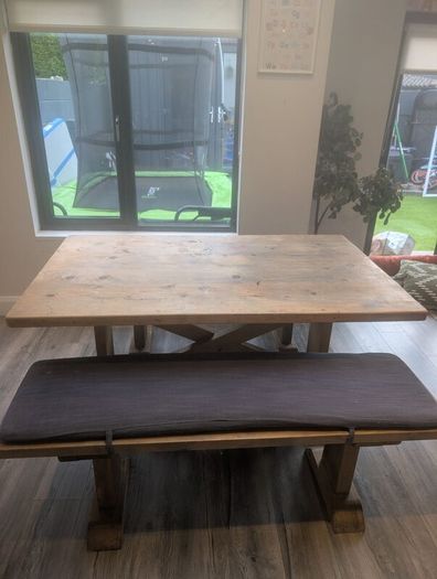Table and Benches