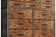 Chest of Drawers with 18 Drawers Dressers &amp; Chests of Drawers for Bedroom Storage Drawers