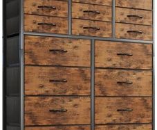 Chest of Drawers with 18 Drawers Dressers & Chests of Drawers for Bedroom Storage Drawers