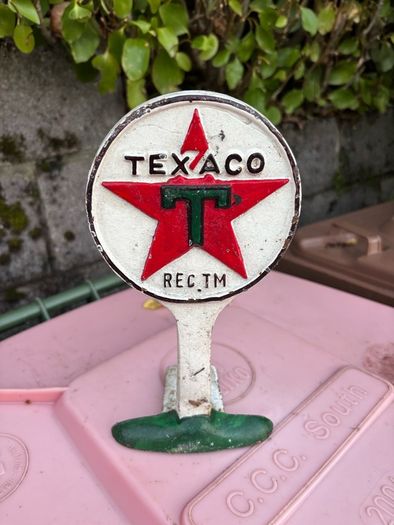 Texaco Door Stop