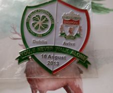 Liverpool v Celtic match pin