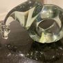 Ngwenya Swaziland Glass Giraffe napkin holder or paper weight Image 6