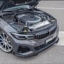 3PCS MP Style G20 G21 Car Front Bumper Lip Spoiler Splitter Diffuser Detachable Body Kit Cover Guard For BMW 3 Series G20 2019-2022 Image 6