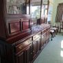 Dining Display Cabinet Carved Mahogany Image 2