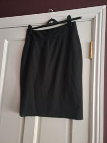 Timeless black pencil skirt