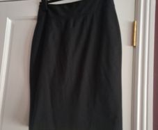 Timeless black pencil skirt