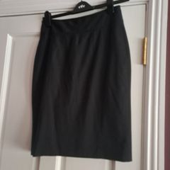 Timeless black pencil skirt