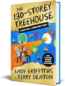 The 130-Storey Treehouse Hardcover Kids Book