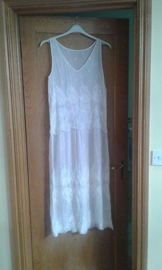 Vintage lace dress.