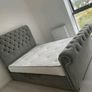 Brand New Sleigh Chesterfield Bed Frame With Mattress Image 10