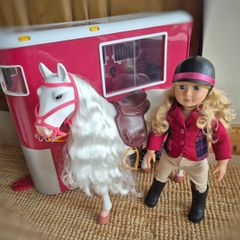 American Girl Doll & Our Generation Main Horsebox