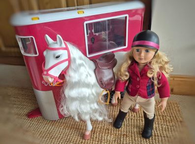 American Girl Doll & Our Generation Main Horsebox
