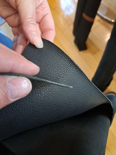 Genuine leather sheets for craft