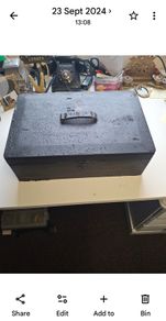 Genuine Crown Stamped dispatch box