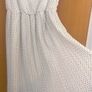 White Polka Dot Dress Size 10 Image 3