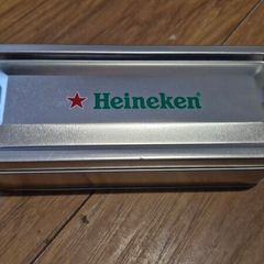 Heineken chronograph watch with leather strap