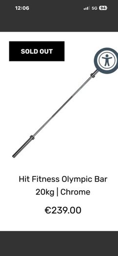 Colour Bumper Olympic Bumper Weight Plates, Olympic Ez Curl Bar, High End Olympic Barbell And More!!
