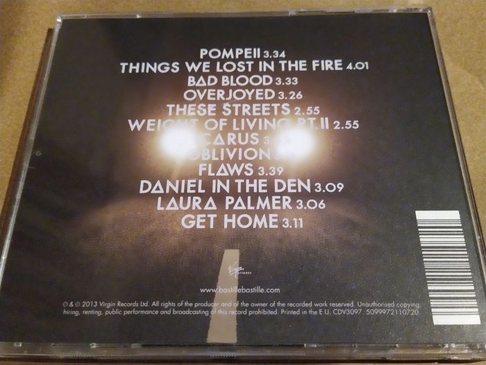 Bastille - Bad Blood Cd