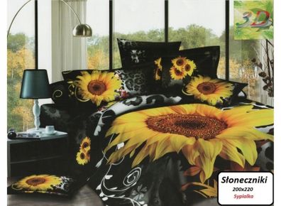 3D 6 pieces bedding set