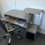 computer desk and office chair Image 2