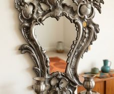 Art Nouveau-style mirror