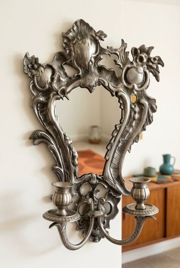 Art Nouveau-style mirror